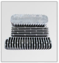 纯铝压铸散热片