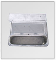 纯铝压铸散热片